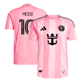 MESSI #10 Player Version Inter Miami CF Home Football Shirt 2025 Pink