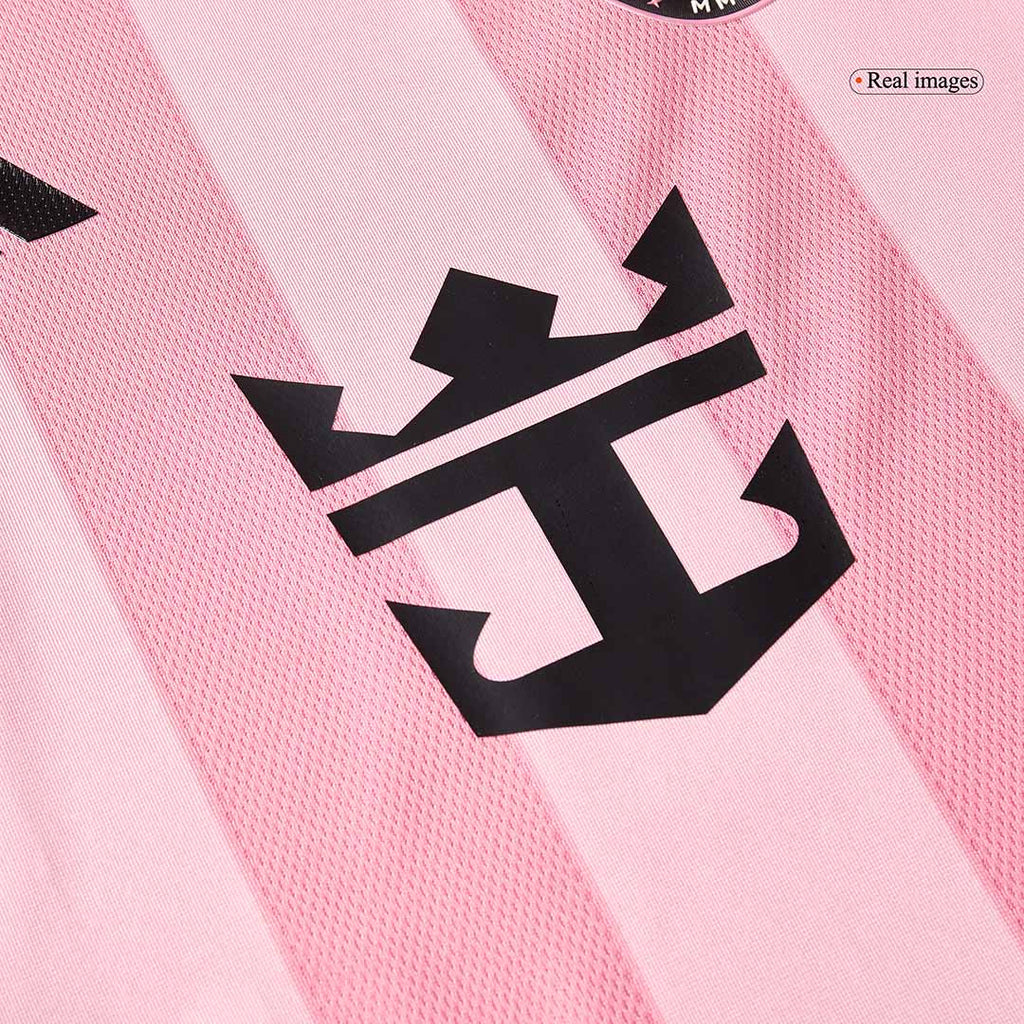 MESSI #10 Player Version Inter Miami CF Home Football Shirt 2025 Pink