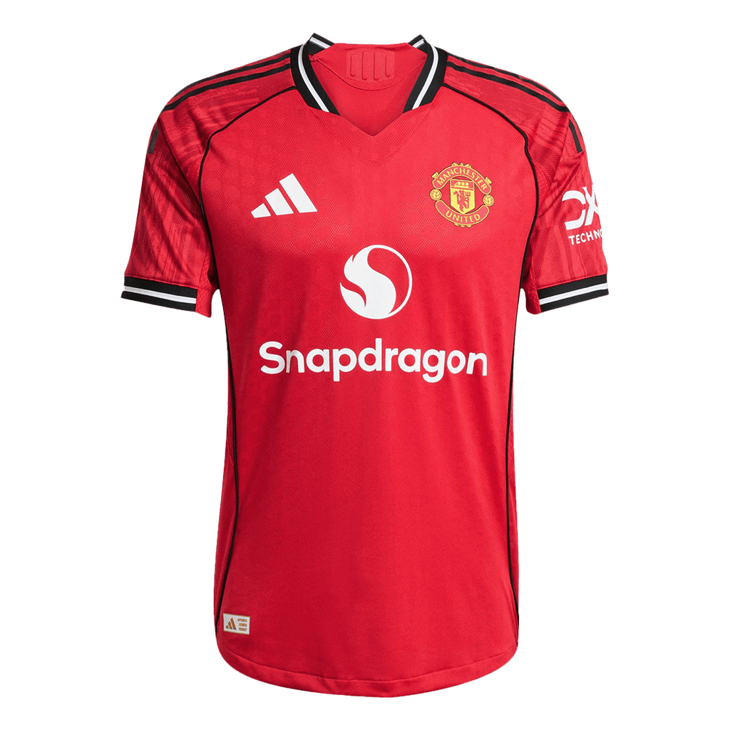 ŠEŠKO #30 Player Version Manchester United Home Football Shirt 2025/26 Red