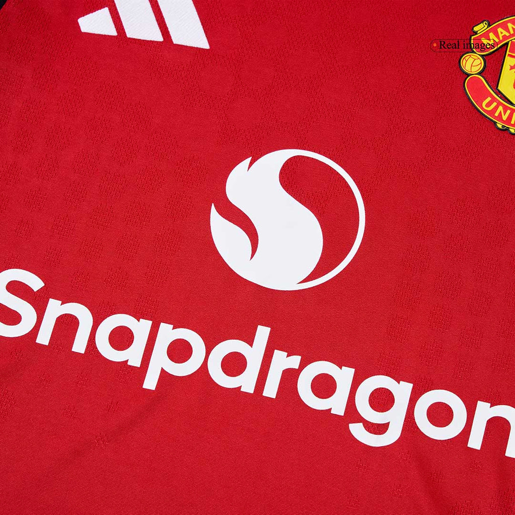 ŠEŠKO #30 Player Version Manchester United Home Football Shirt 2025/26 Red
