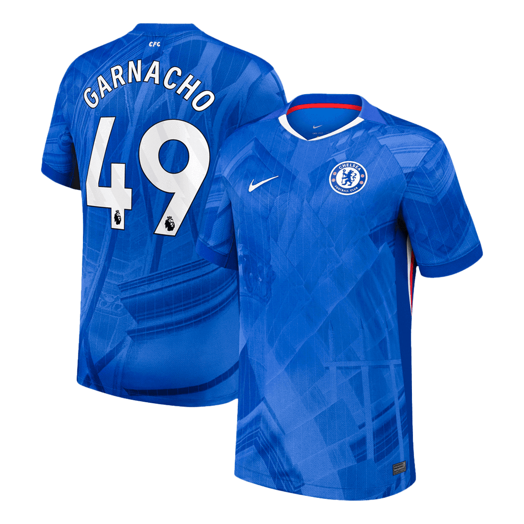 GARNACHO #49 Chelsea Home Football Shirt 2025/26