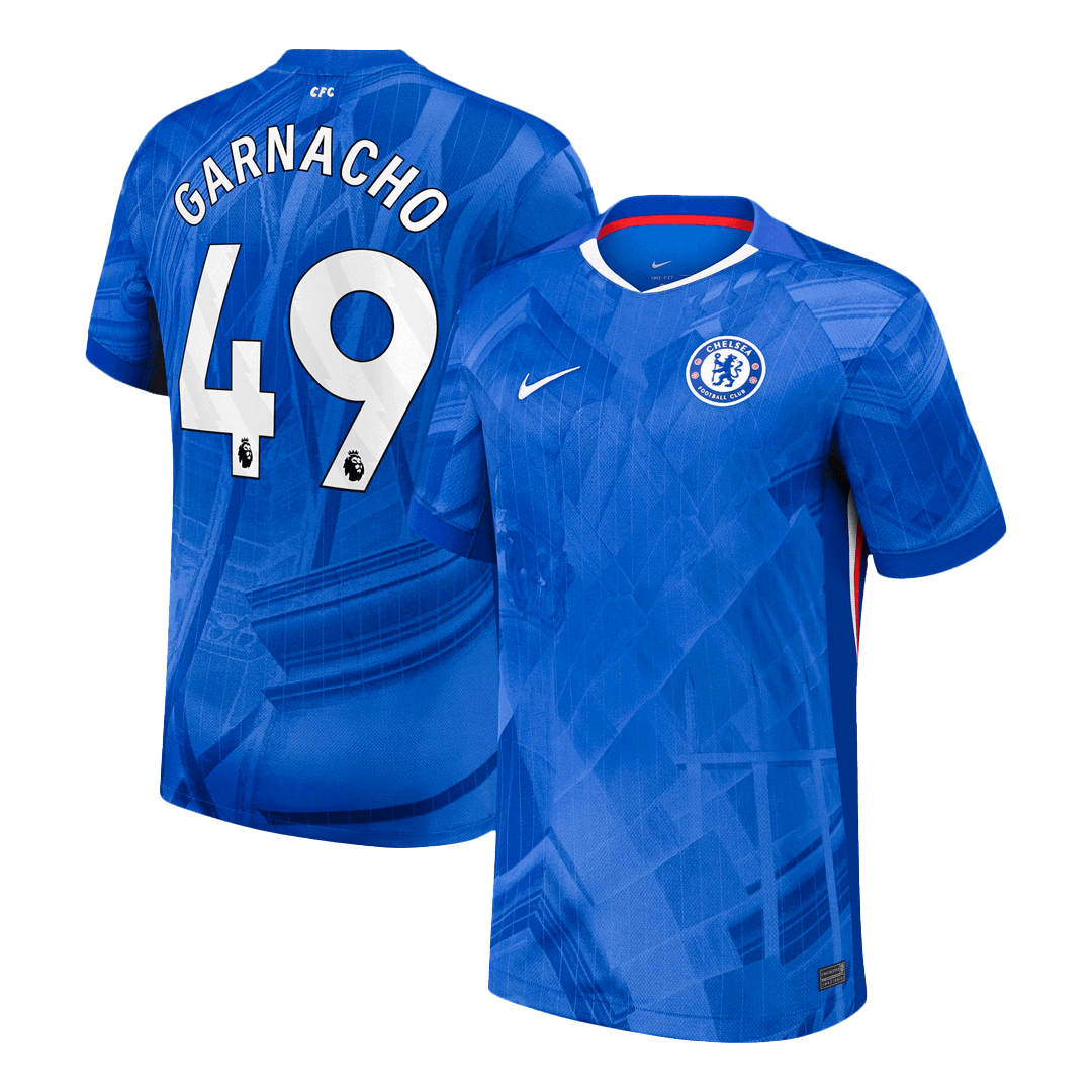 GARNACHO #49 Chelsea Home Football Shirt 2025/26