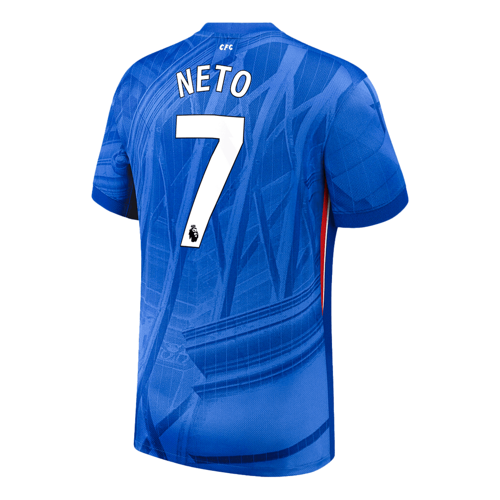 NETO #7 Chelsea Home Football Shirt 2025/26
