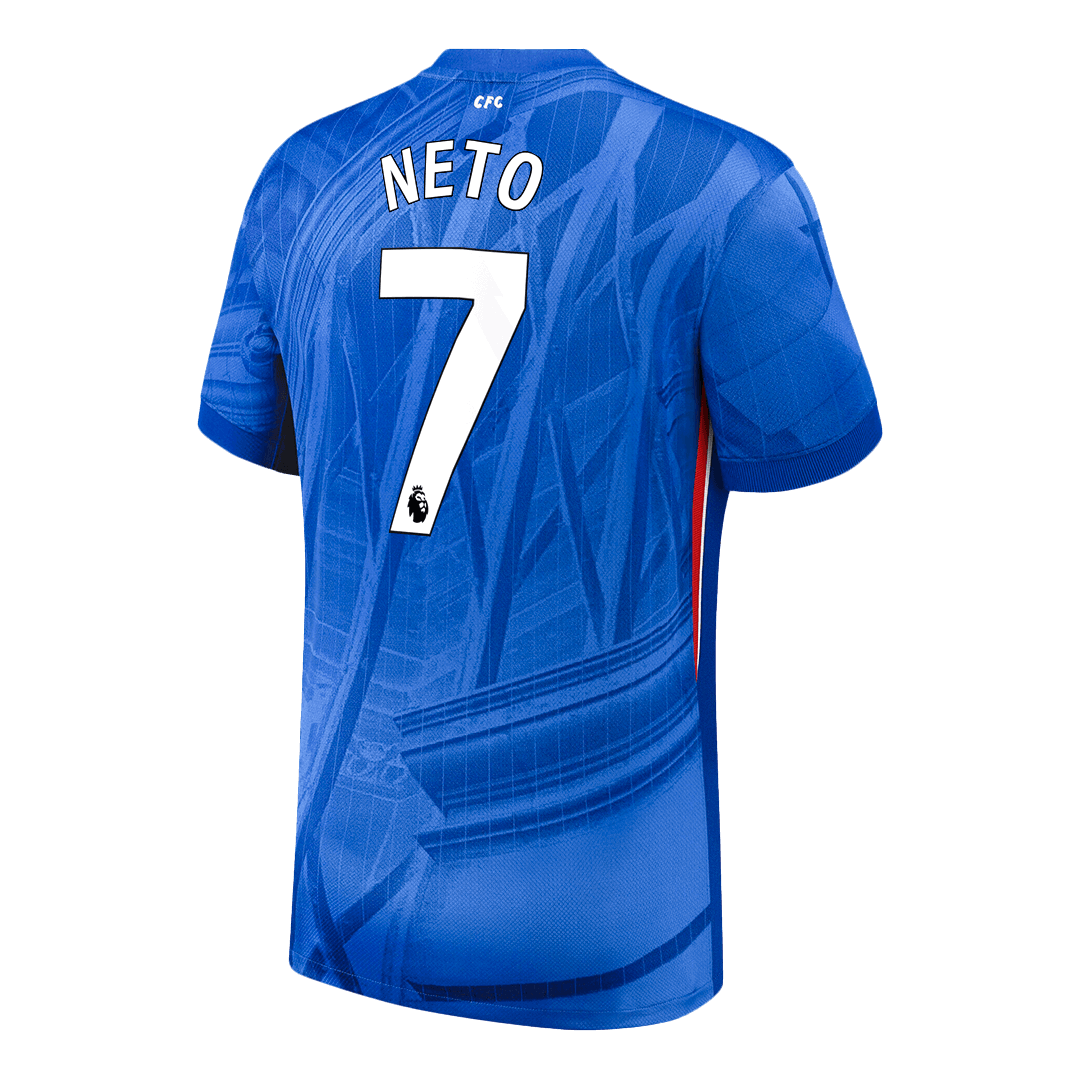 NETO #7 Chelsea Home Football Shirt 2025/26