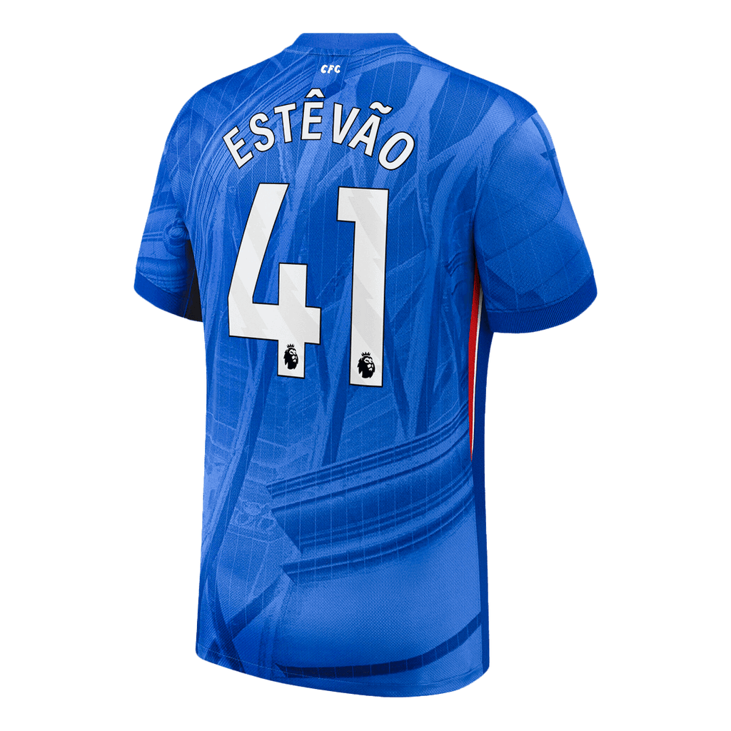 ESTÊVÃO #41 Chelsea Home Football Shirt 2025/26
