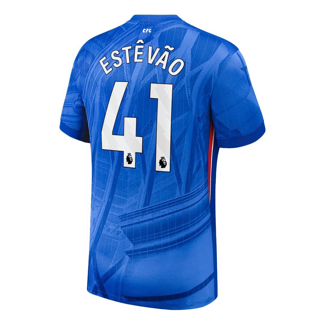 ESTÊVÃO #41 Chelsea Home Football Shirt 2025/26