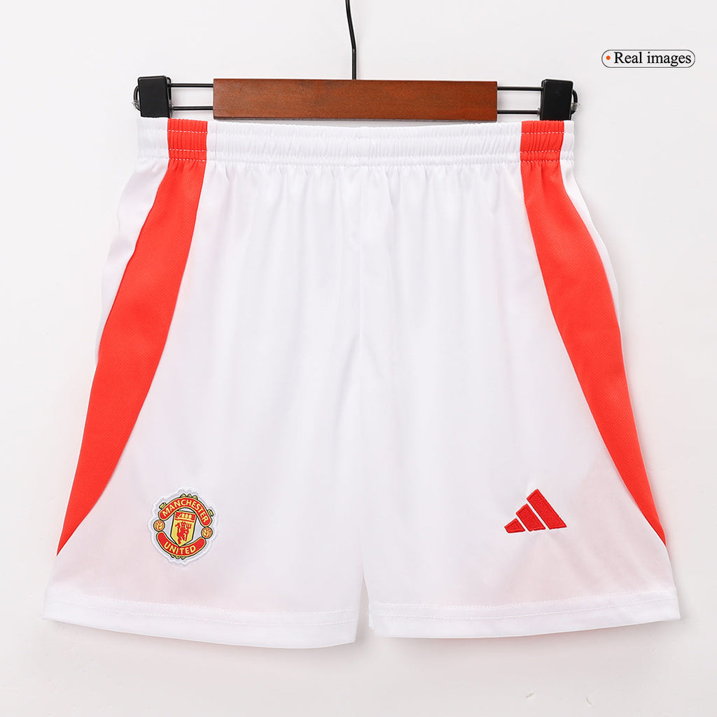 Kid's Manchester United Home Football Shirt (Shirt+Shorts) 2024/25