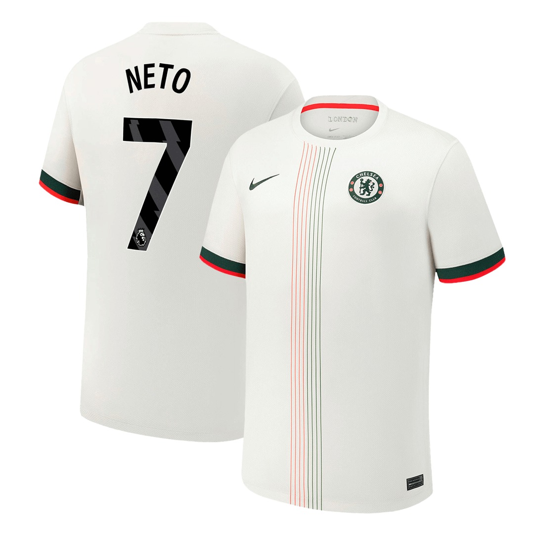 NETO #7 Chelsea Away Football Shirt 2025/26
