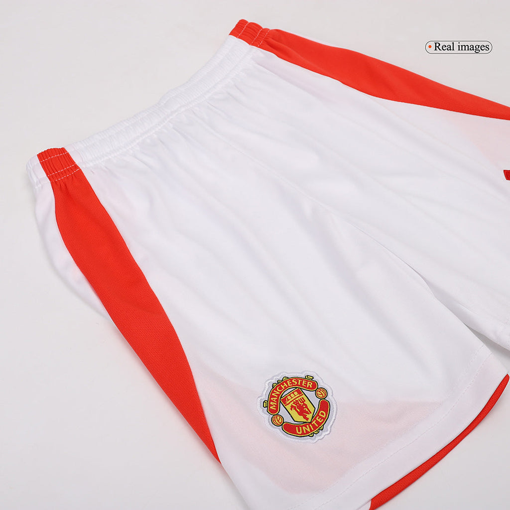 Kid's Manchester United Home Football Shirt (Shirt+Shorts) 2024/25