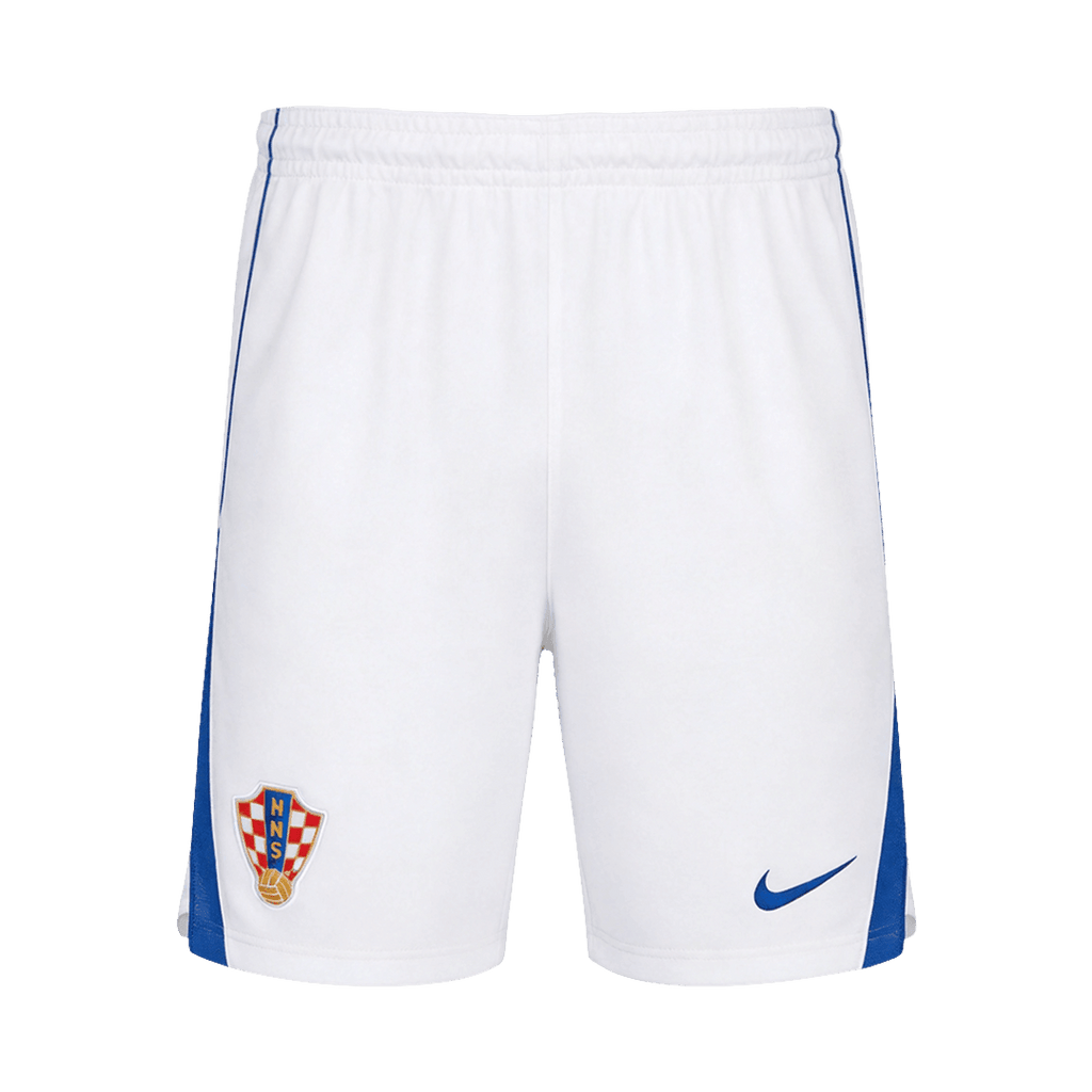 Croatia Home Soccer Shorts World Cup 2026 White