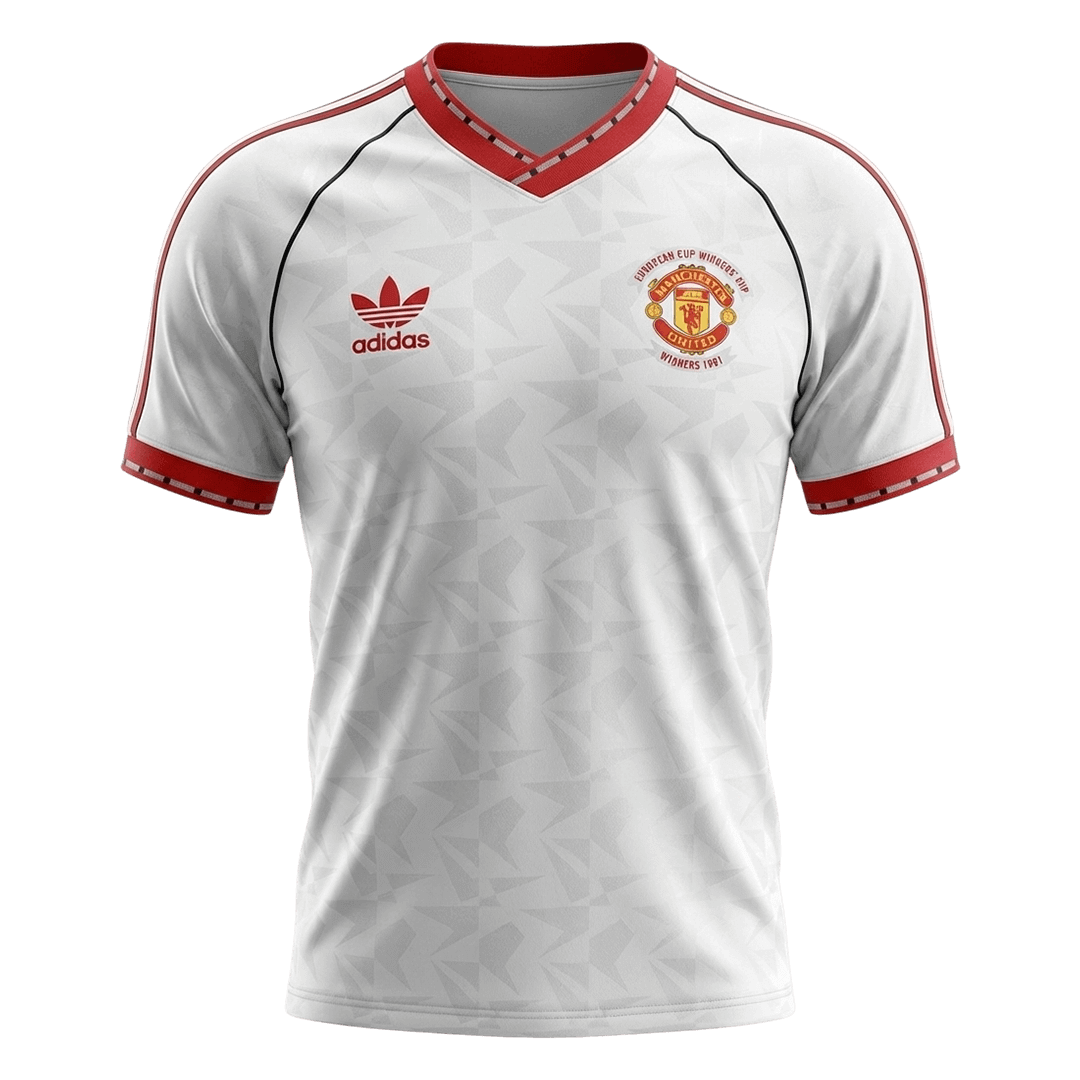 Retro 1991 Manchester United Away Football Shirt