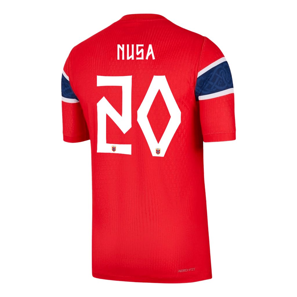 Player Version NUSA #20 Norway Home Soccer Jersey 2026
