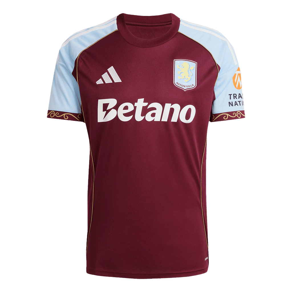 Aston Villa Home Football Shirt 25/26 Red