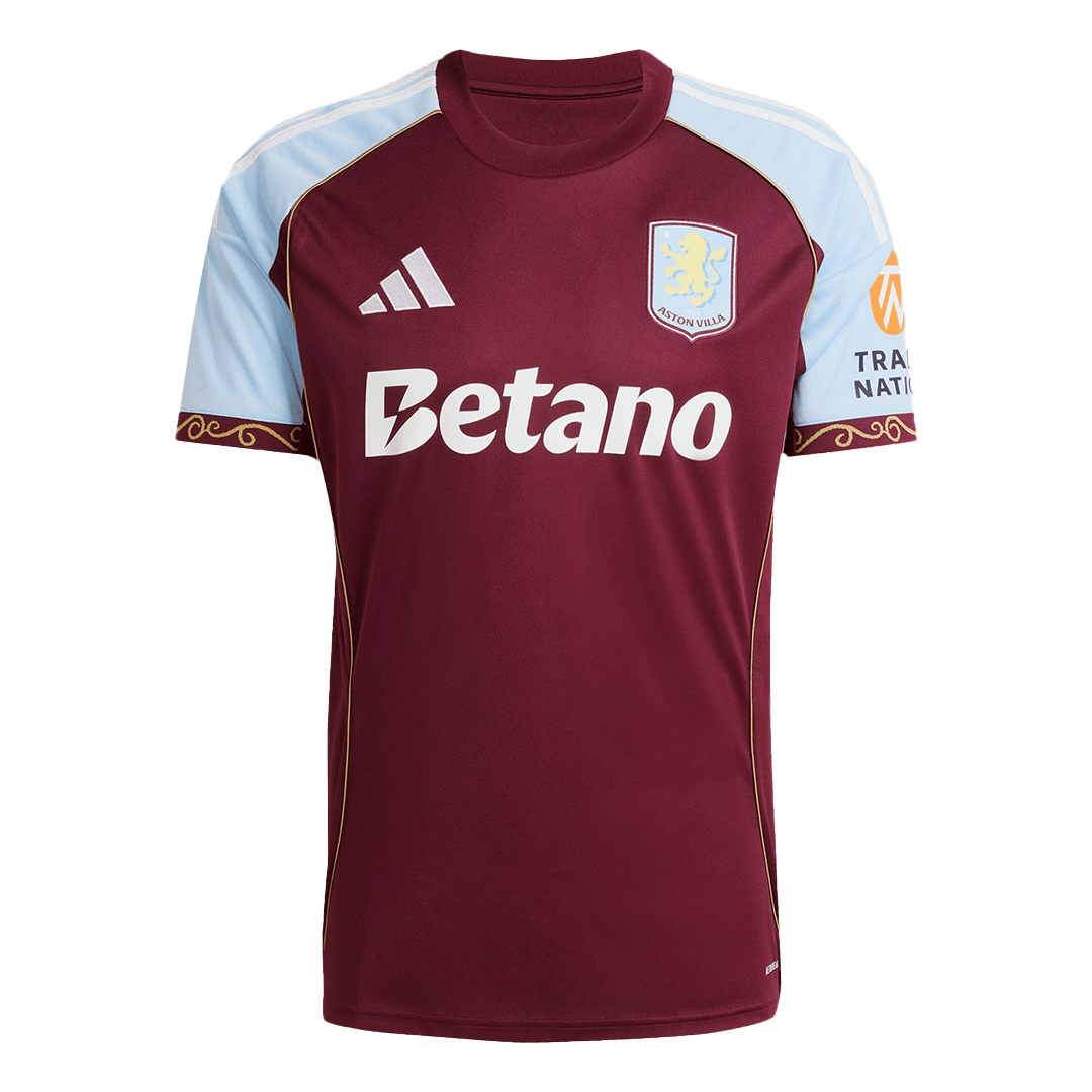 Aston Villa Home Football Shirt 25/26 Red