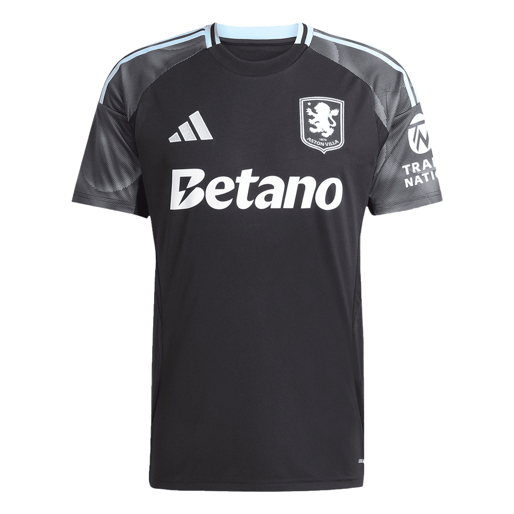 Aston Villa Away Football Shirt 25/26 Black