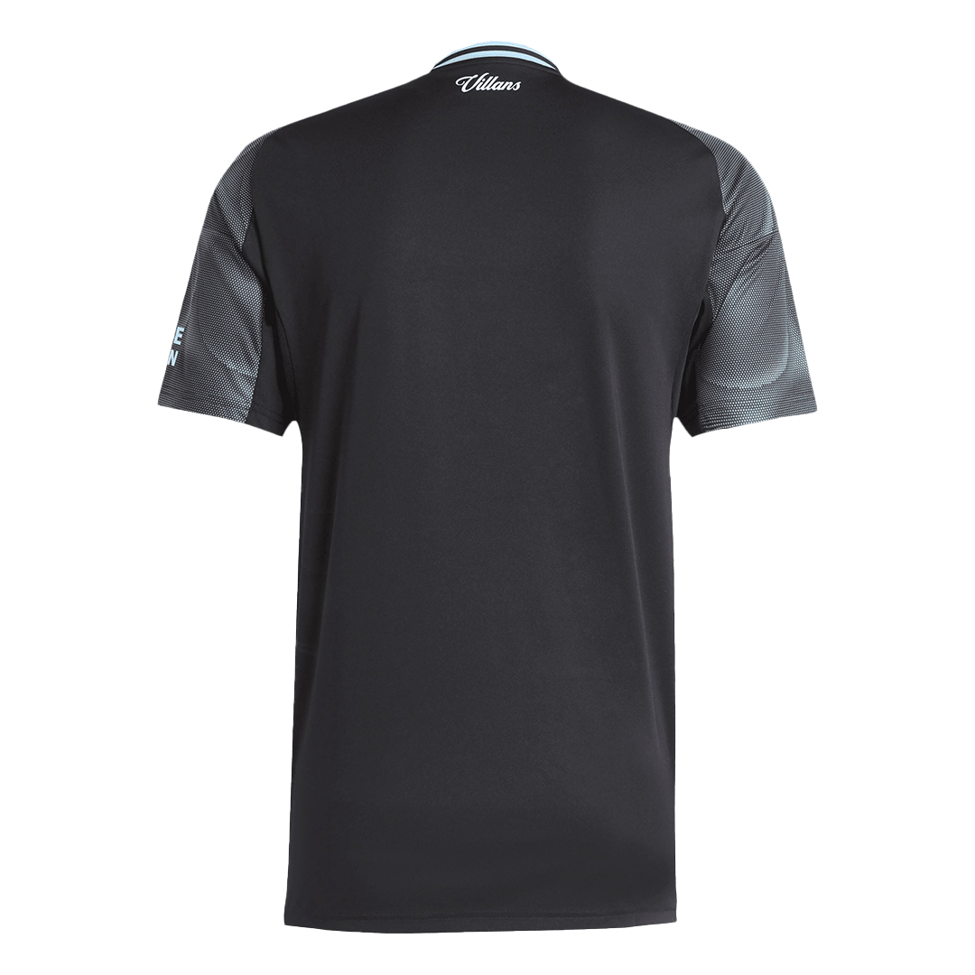 Aston Villa Away Football Shirt 25/26 Black