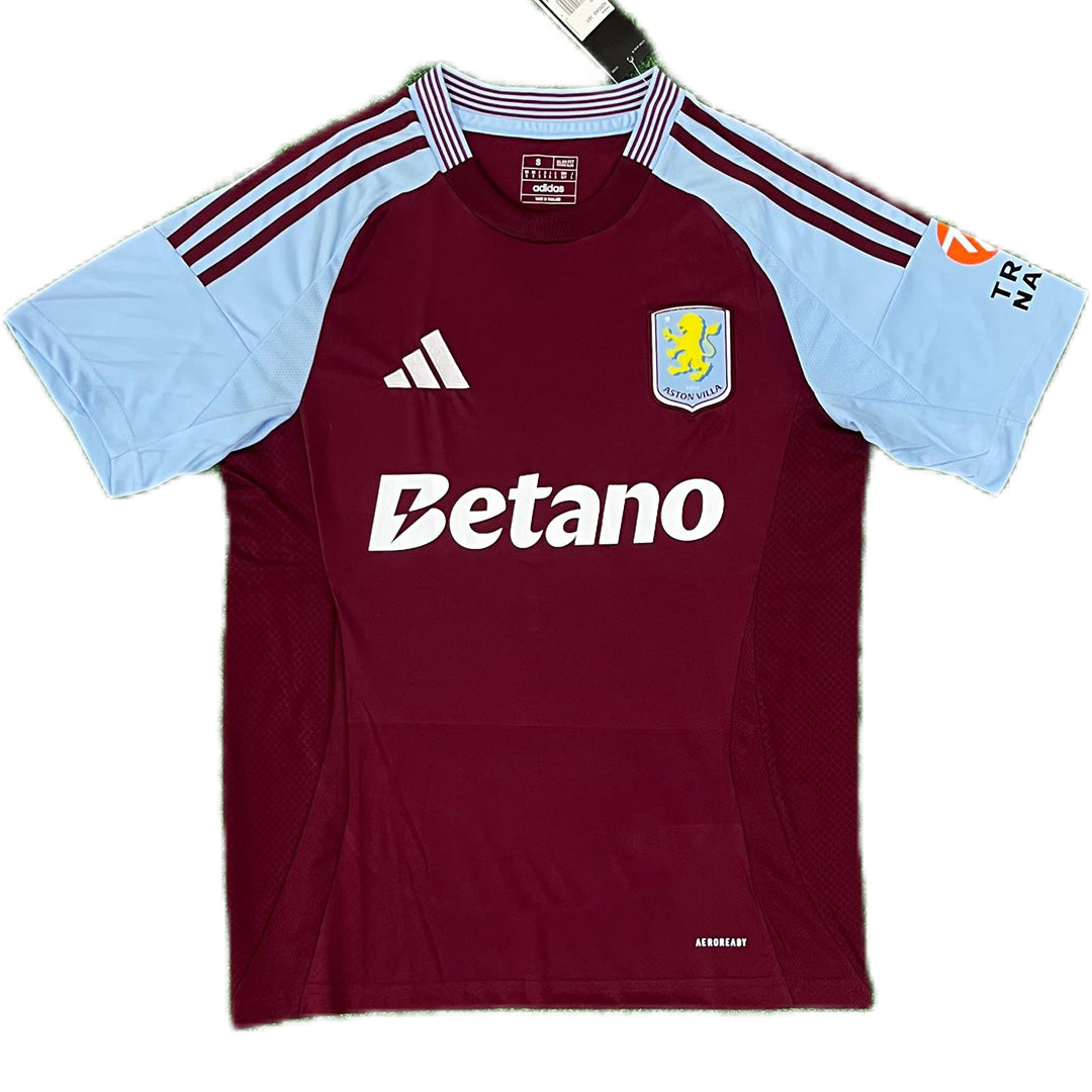 Aston Villa Home Football Shirt 2024/25 Red