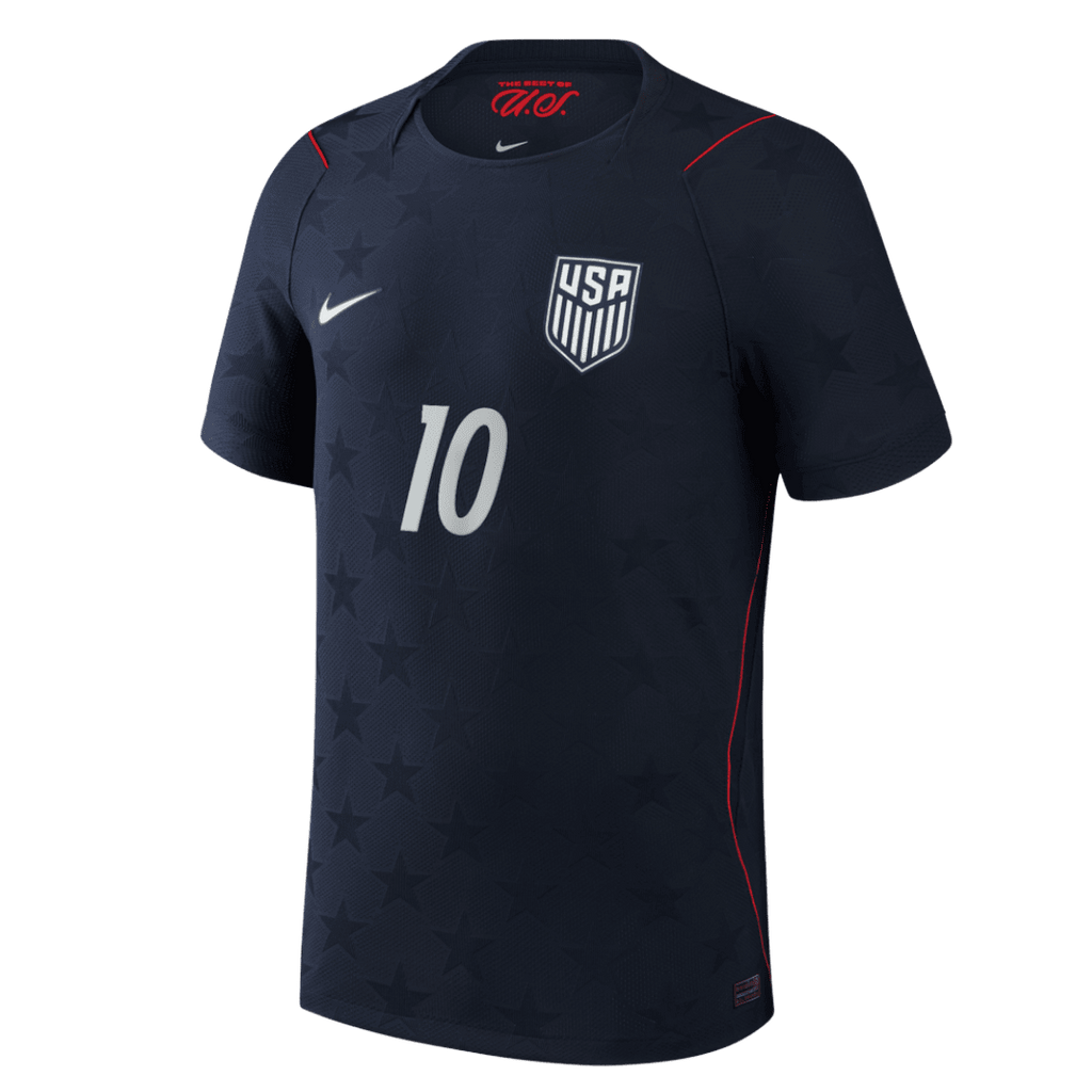 Player Version PULISIC #10 USA Away Soccer Jersey 2026