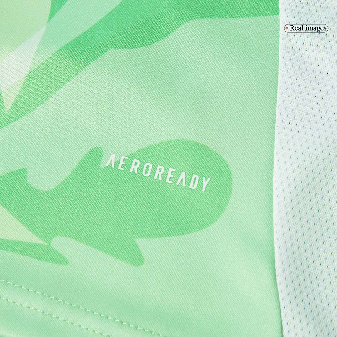 Men's Italy Away Football Shirt 2025 Green - Women's Euro