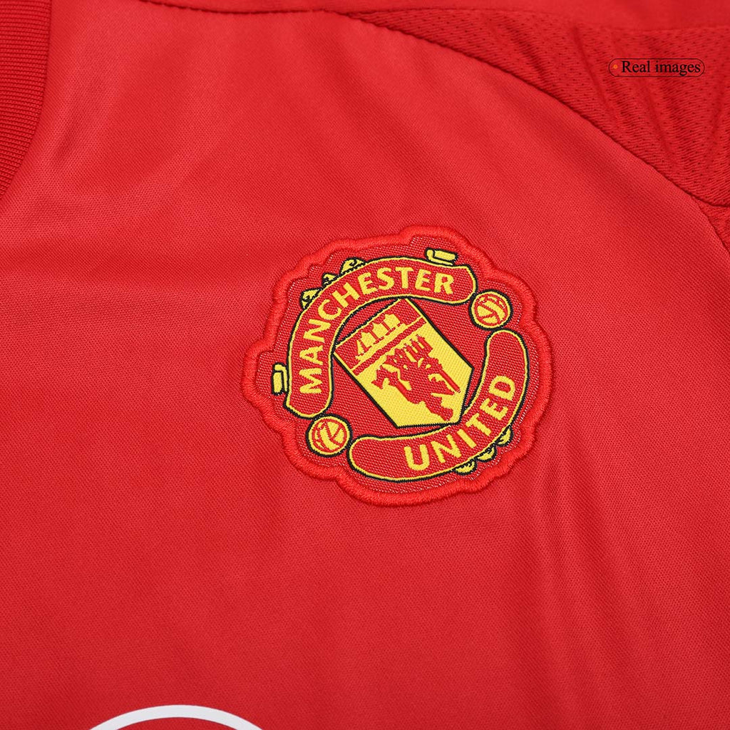 Kid's Manchester United Home Football Shirt Kit (Shirt+Shorts+Socks) 2024/25