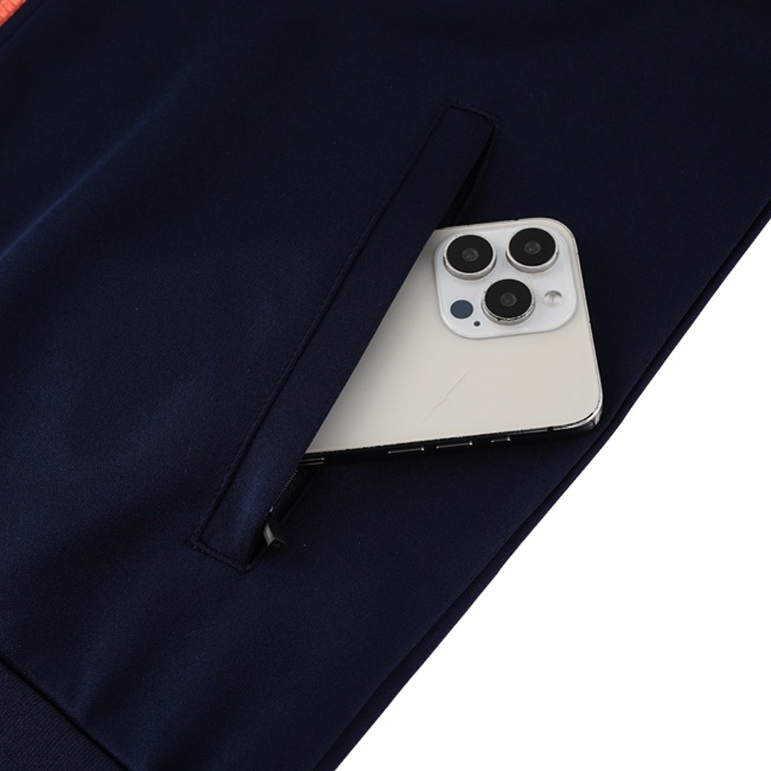 25/26 Barcelona Training Jacket Navy&Orange