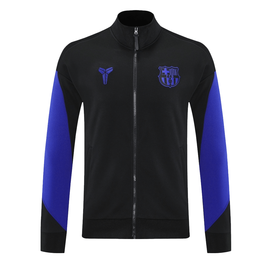 25/26 Barcelona Training Jacket Black&Purple