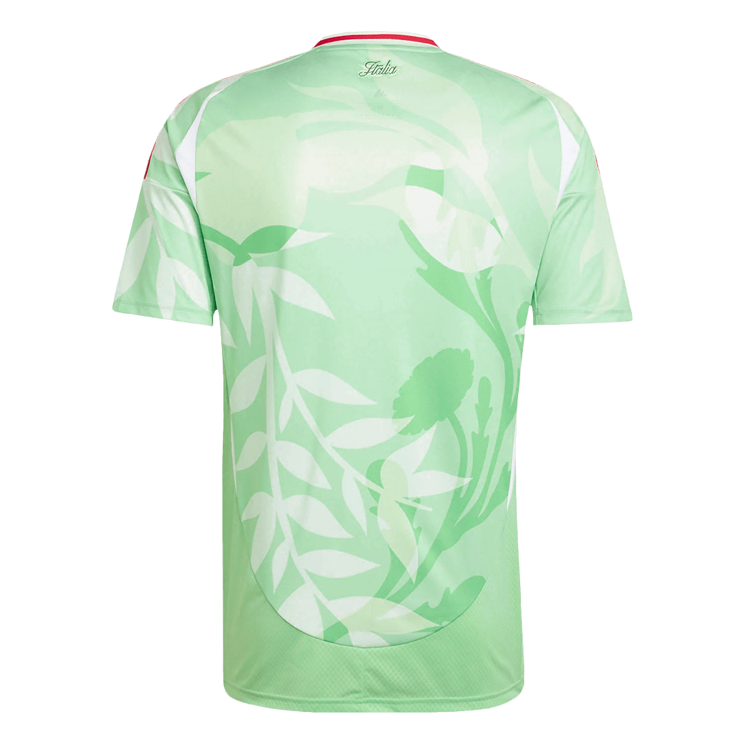 Men's Italy Away Football Shirt 2025 Green - Women's Euro