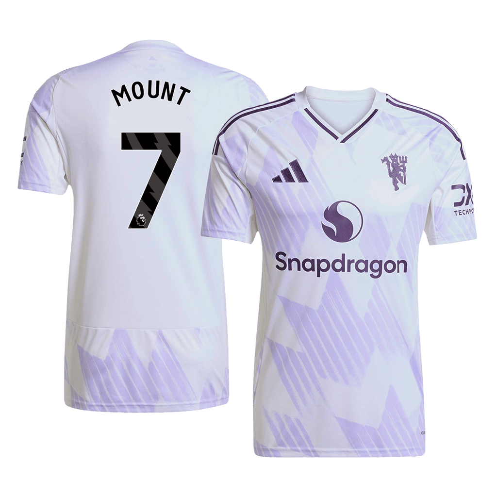 MOUNT #7 Manchester United Away Football Shirt 2025/26