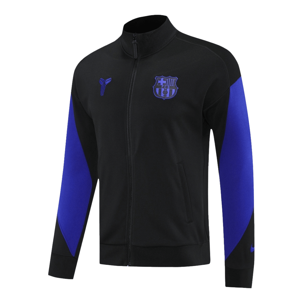 25/26 Barcelona Training Jacket Black&Purple