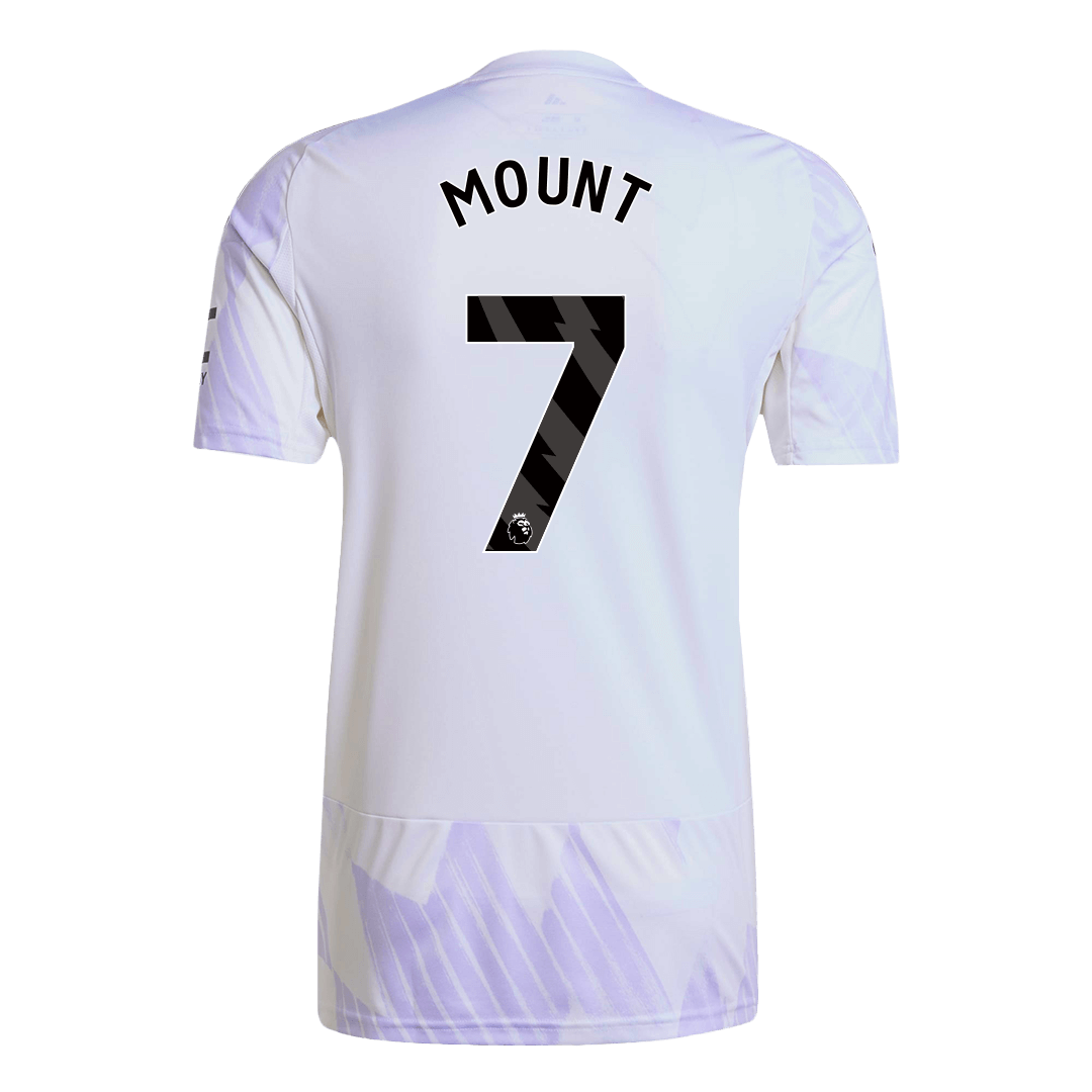 MOUNT #7 Manchester United Away Football Shirt 2025/26