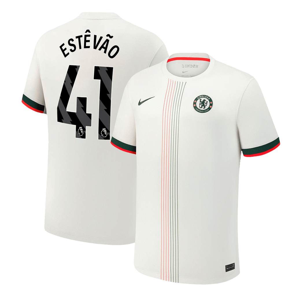 ESTÊVÃO #41 Chelsea Away Football Shirt 2025/26