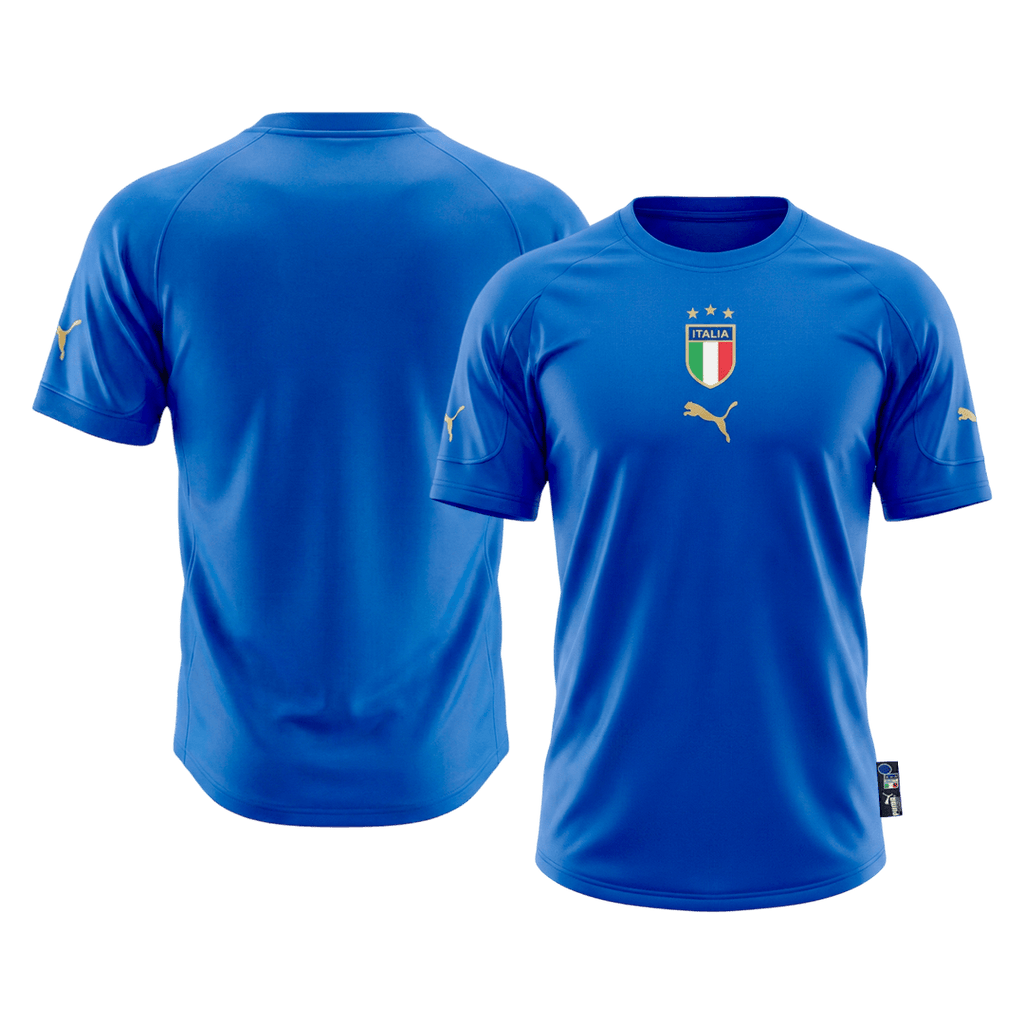 Retro 2004 Italy Home Football Shirt