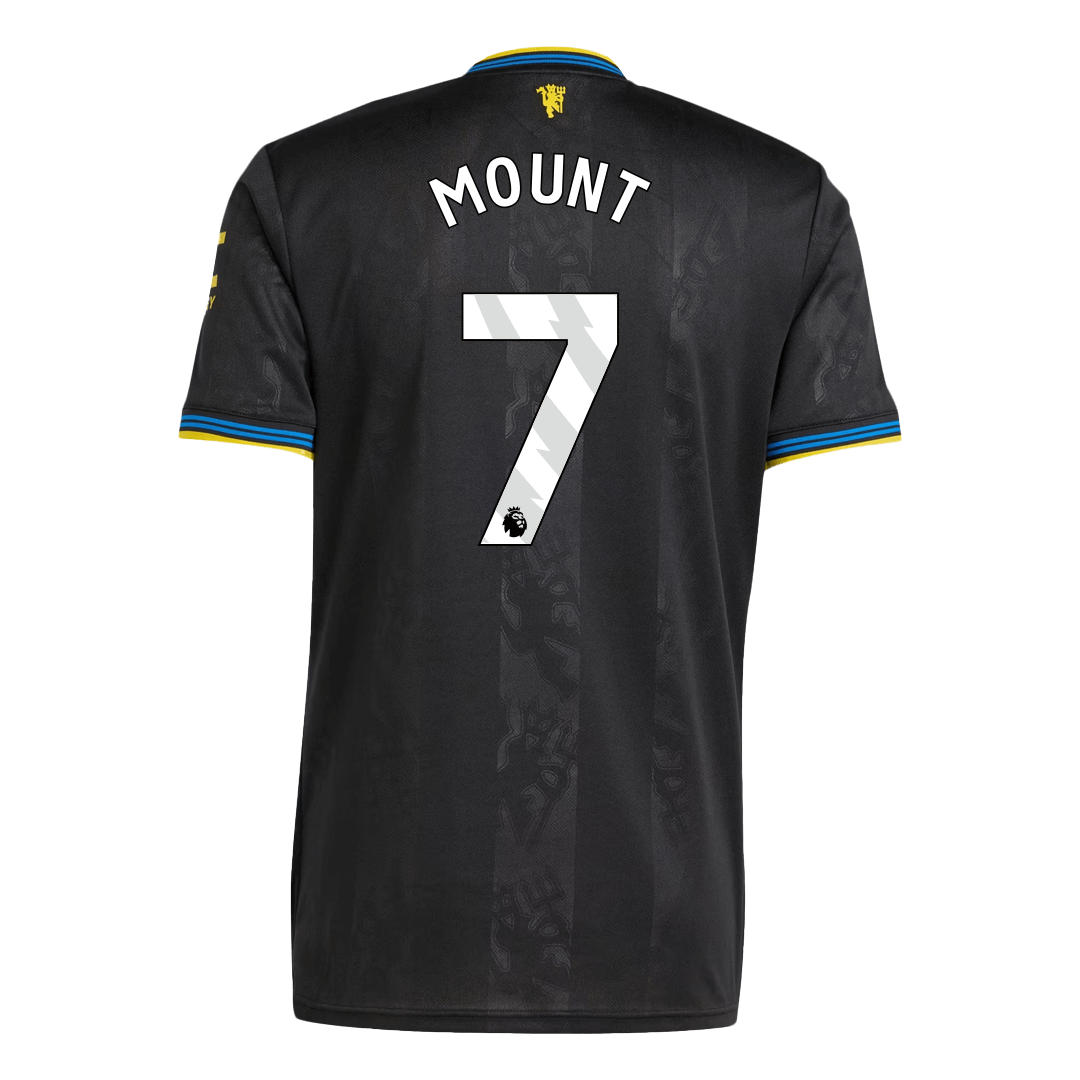 MOUNT #7 Manchester United Third Away Football Shirt 2025/26