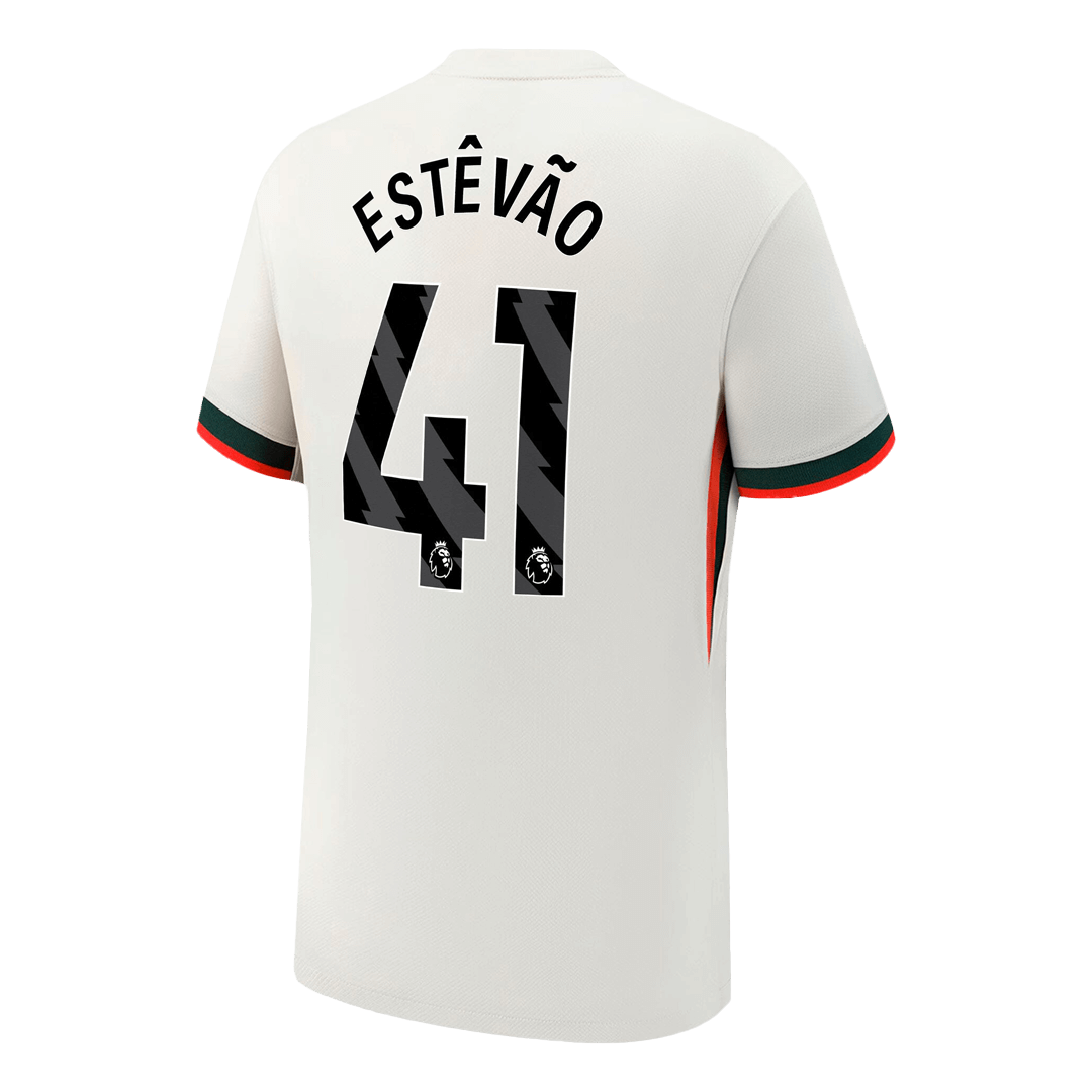ESTÊVÃO #41 Chelsea Away Football Shirt 2025/26