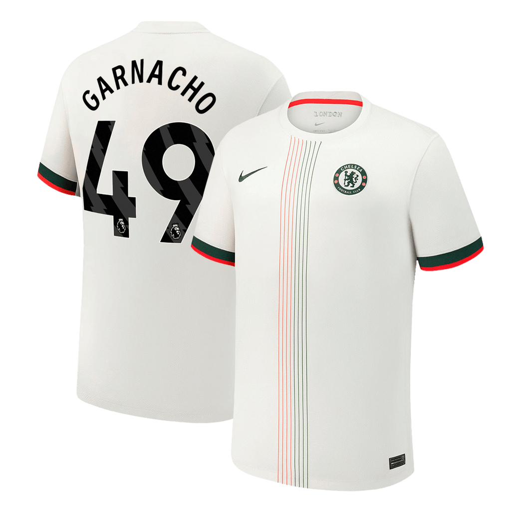 GARNACHO #49 Chelsea Away Football Shirt 2025/26