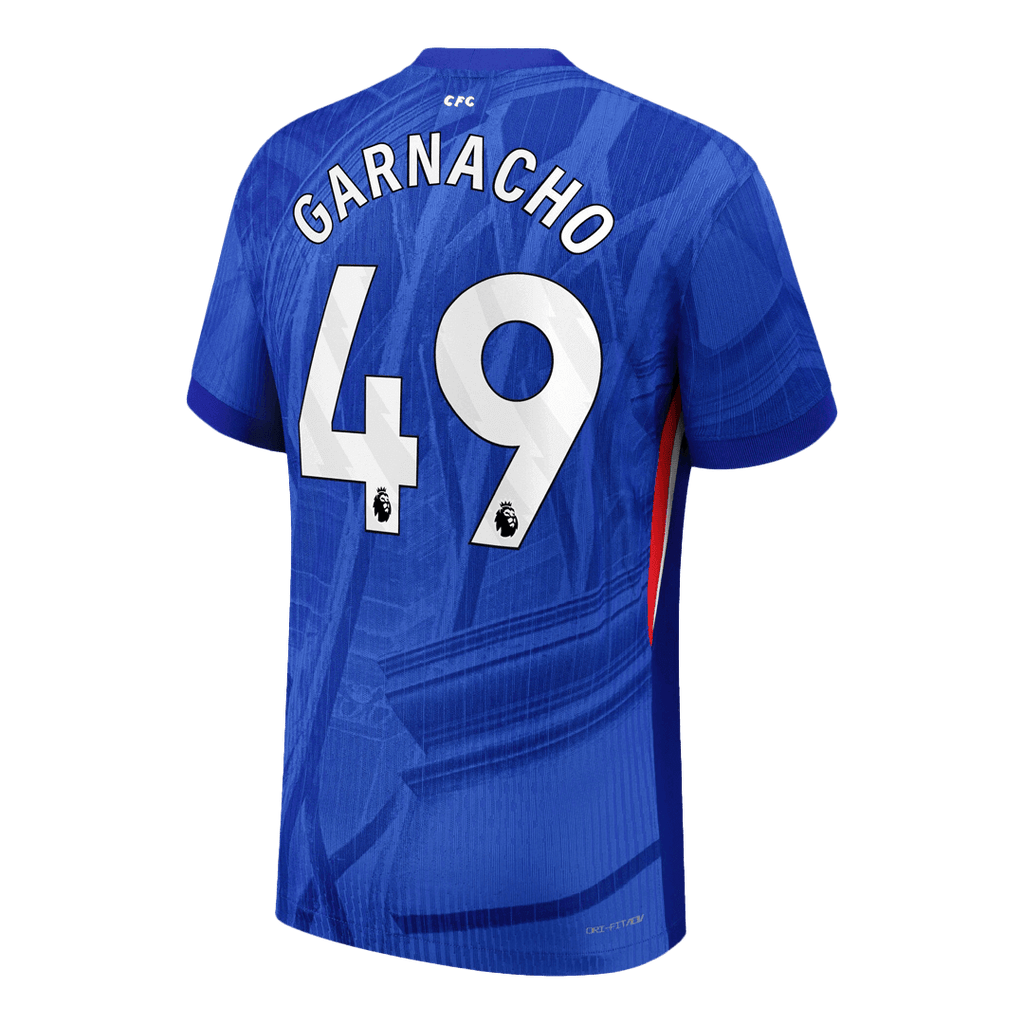 Player Version GARNACHO #49 Chelsea Home Football Shirt 2025/26