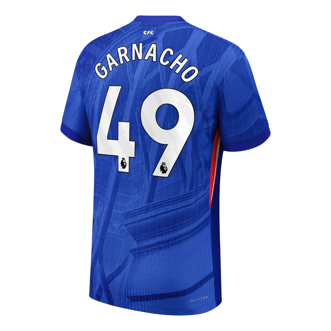 Player Version GARNACHO #49 Chelsea Home Football Shirt 2025/26