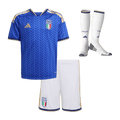 Kid's Italy Home Football Shirt Kit(Jersey+Shorts+Socks) 2025/26