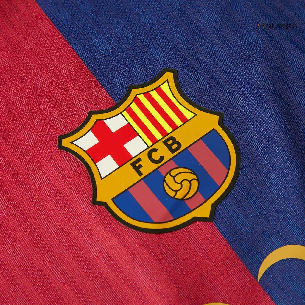 Player Version Barcelona X COLDPLAY Home Football Shirt 2024/25