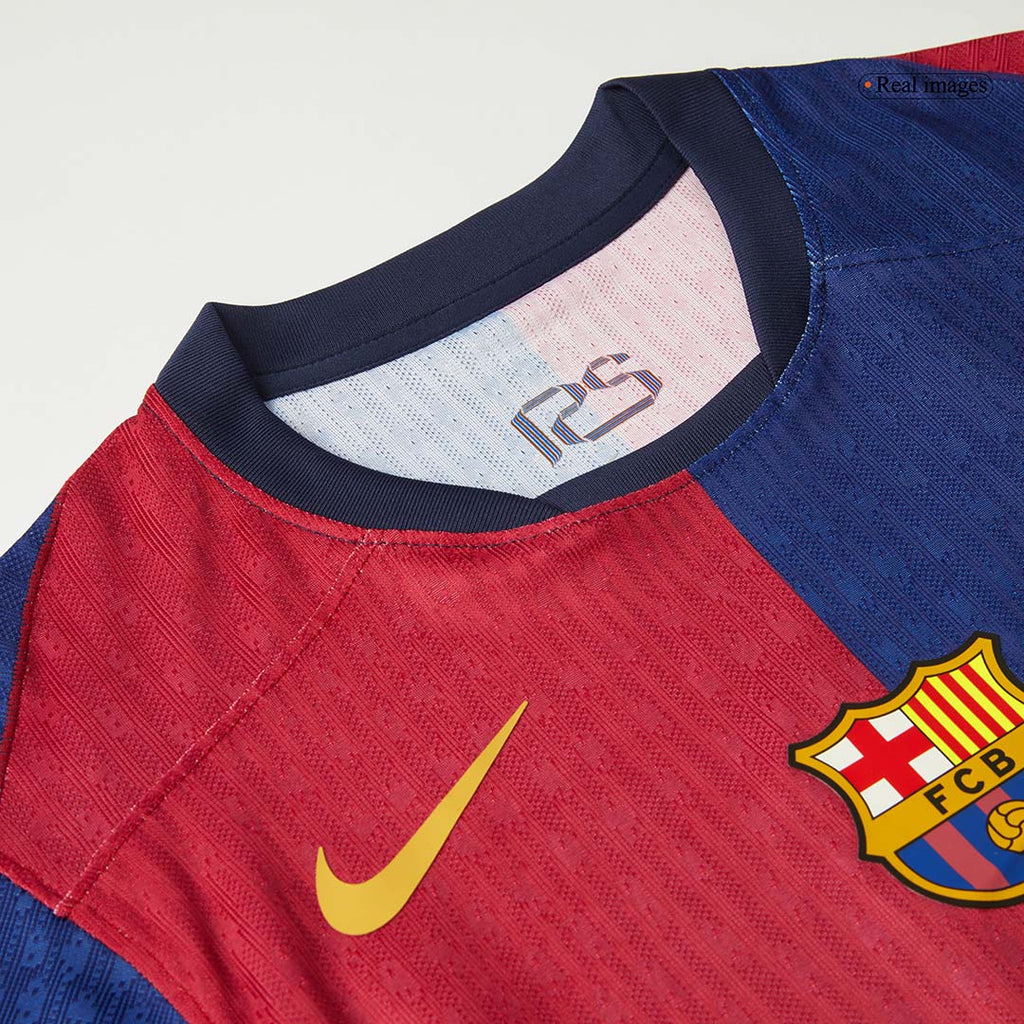 Player Version Barcelona X COLDPLAY Home Football Shirt 2024/25