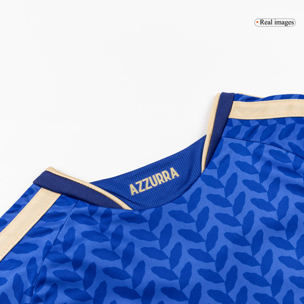Kid's Italy Home Football Shirt Kit(Jersey+Shorts+Socks) 2025/26