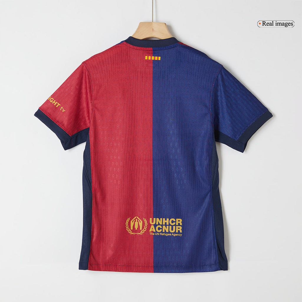 Player Version Barcelona X COLDPLAY Home Football Shirt 2024/25
