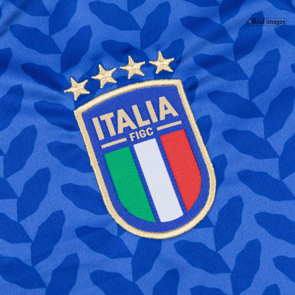 Kid's Italy Home Football Shirt Kit(Jersey+Shorts+Socks) 2025/26