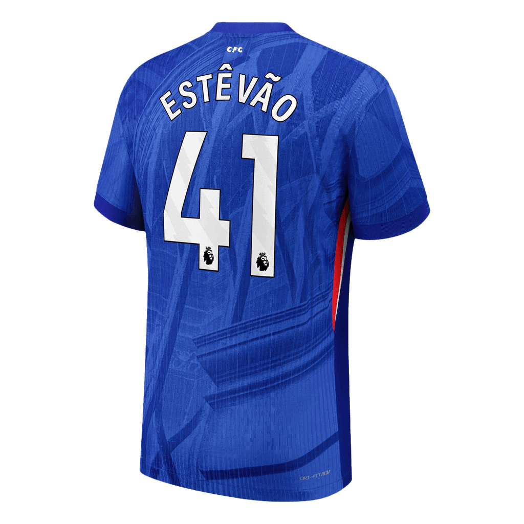 Player Version ESTÊVÃO #41 Chelsea Home Football Shirt 2025/26