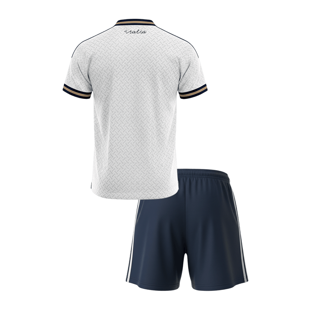 Kid's Italy Away Football Shirt Kit(Jersey+Shorts) 2026