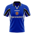 Retro 1996/97 Manchester United Third Away Football Shirt