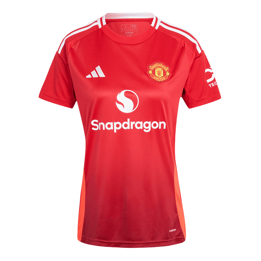 Women's Manchester United Home Football Shirt Shirt 2024/25