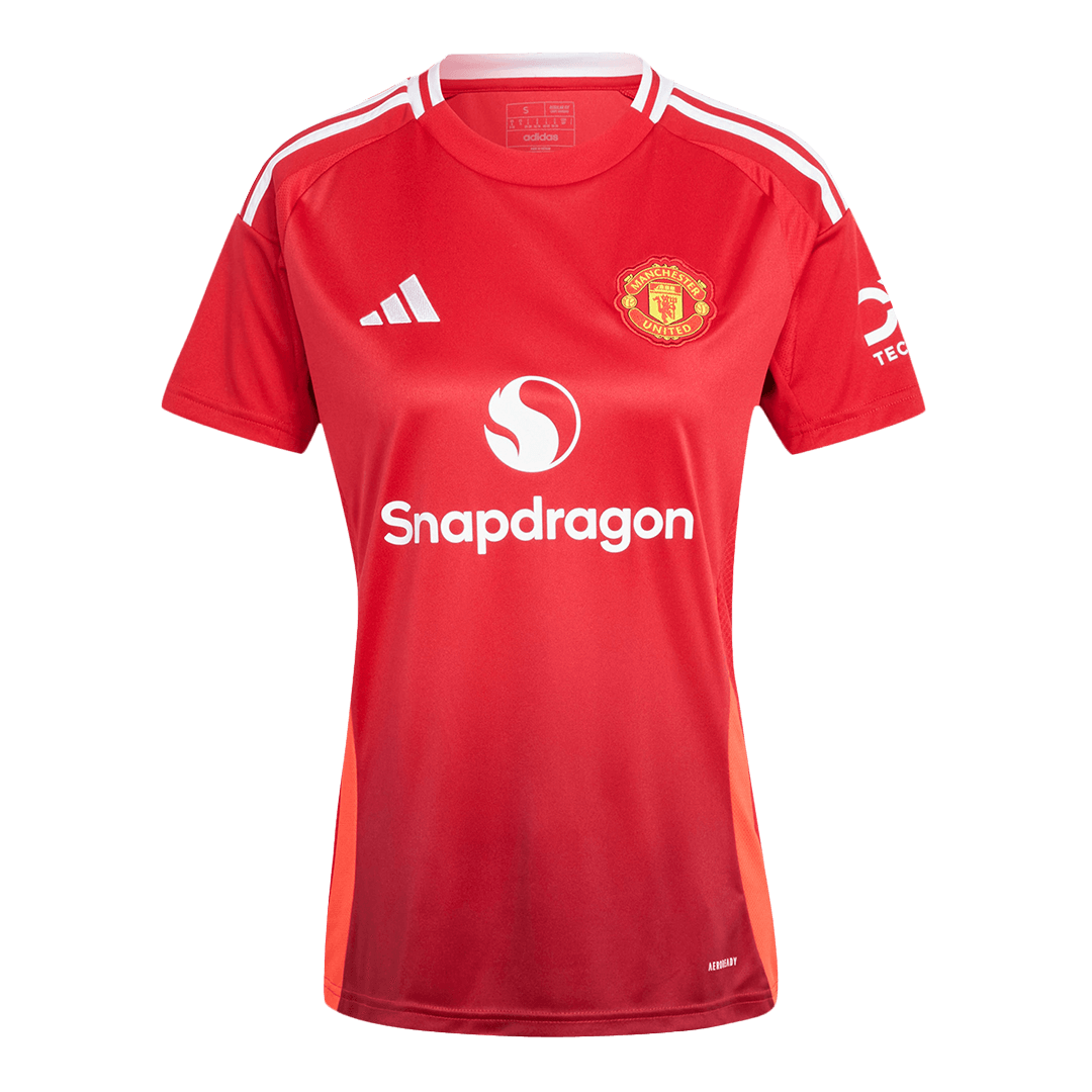 Women's Manchester United Home Football Shirt Shirt 2024/25