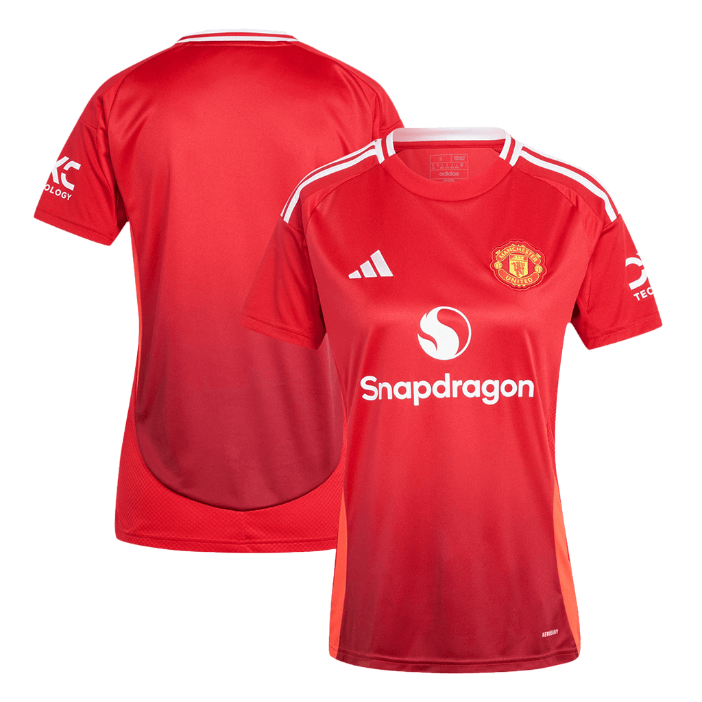 Women's Manchester United Home Football Shirt Shirt 2024/25