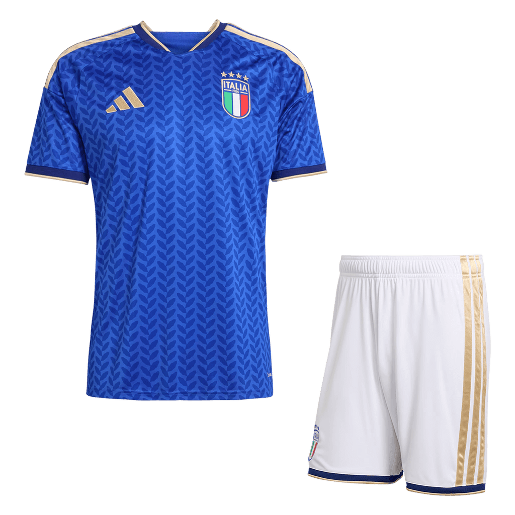 Italy Home Football Shirt Kit(Jersey+Shorts) 2026